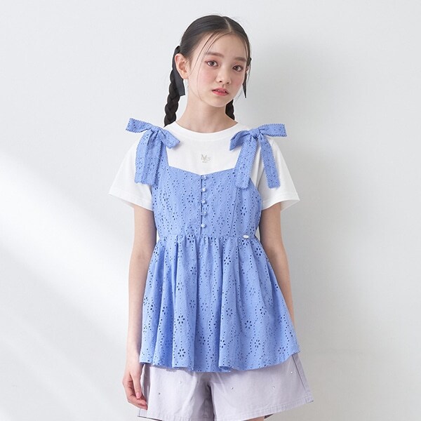 オリジナルレースチュニック＆Tシャツセット