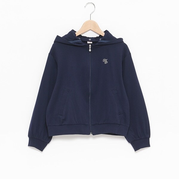 シャドーチェックパーカ