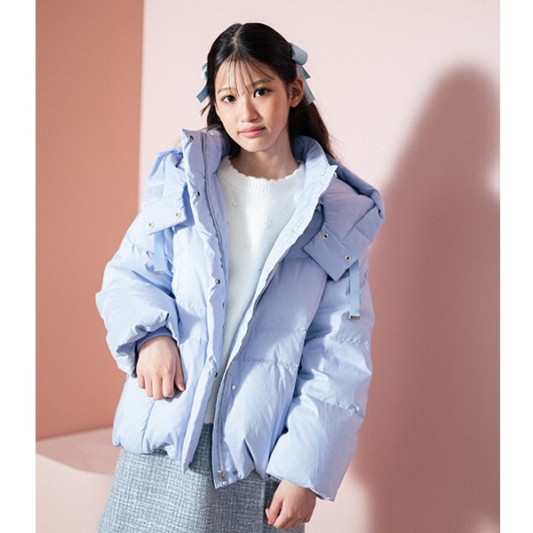 【撥水】暖かポケット リサイクルダウンブルゾン