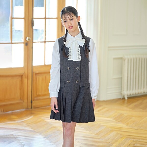 プリーツジャンパースカート