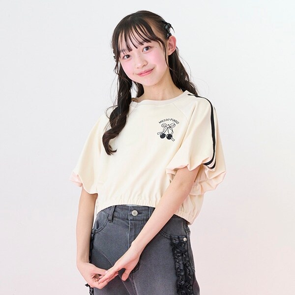 サイドラインバルーン袖Tシャツ＆タンクトップセット