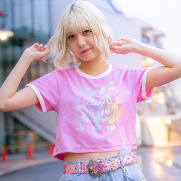 復刻♪ レインボーベリエちゃんリンガーTシャツ