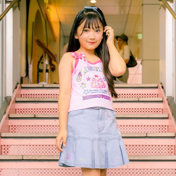 復刻♪ 配色RETRO POPキャミソール