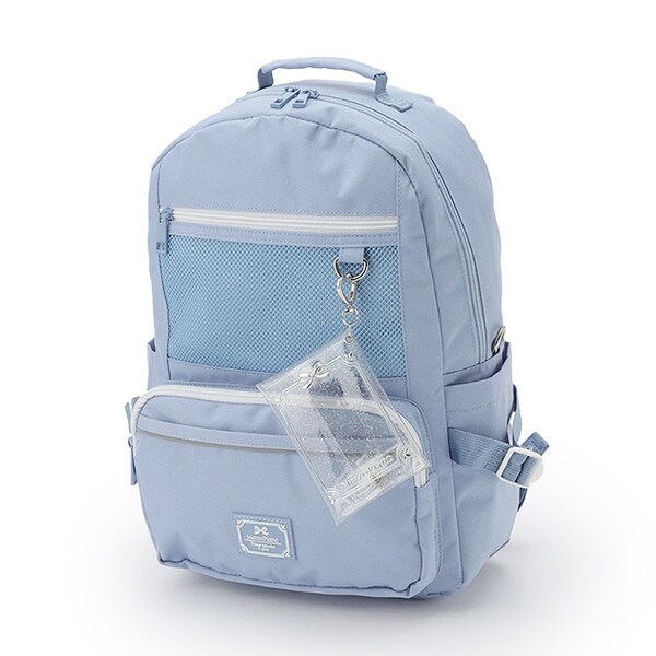 【Cuugal掲載】クリアラメポーチつきリュック