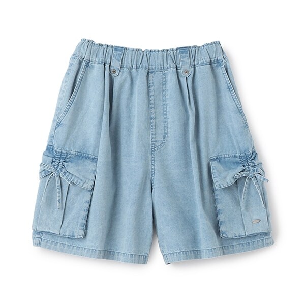 【水陸両用】クシュっとリボンショートパンツ