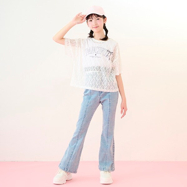 【ニコ☆プチ掲載】美脚フレアデニム