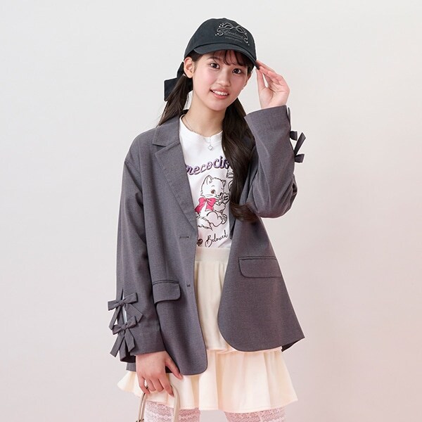 テーラードリボンジャケット