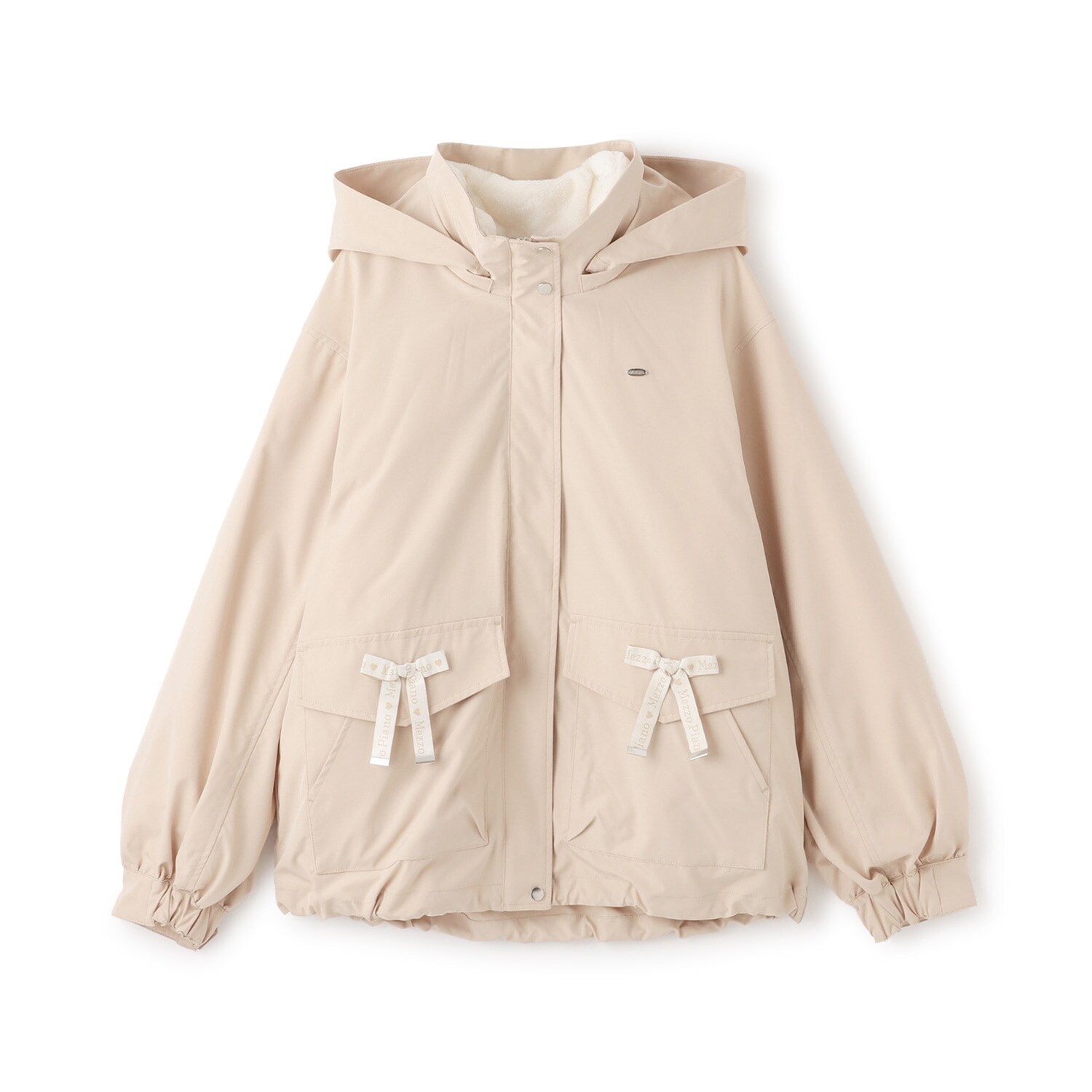 【撥水】ロゴリボン3WAYマウンテンパーカ