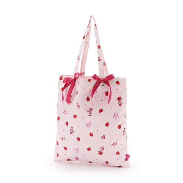 ベリエちゃん総柄サテントートバッグ