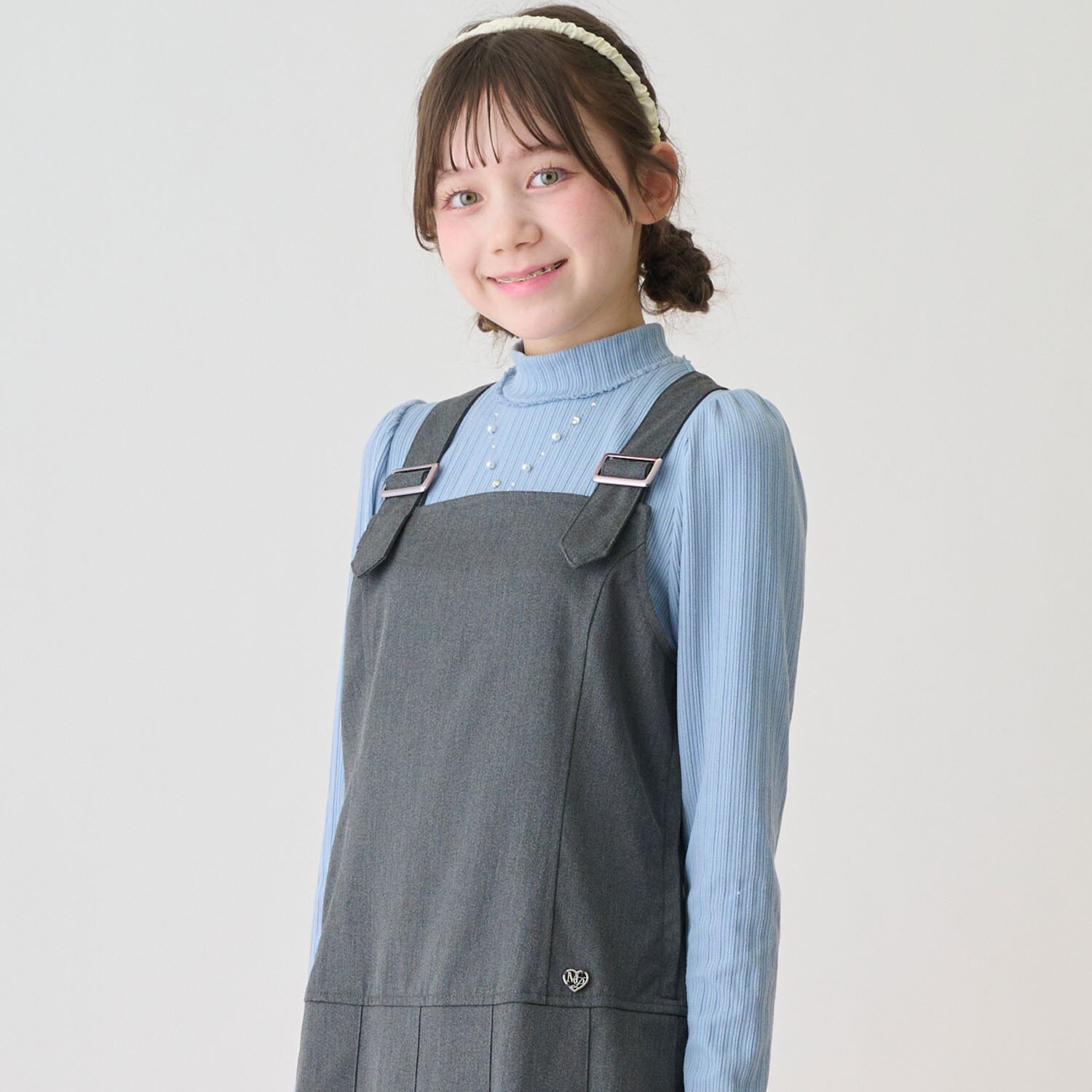 テレコネックレス長袖Tシャツ♪