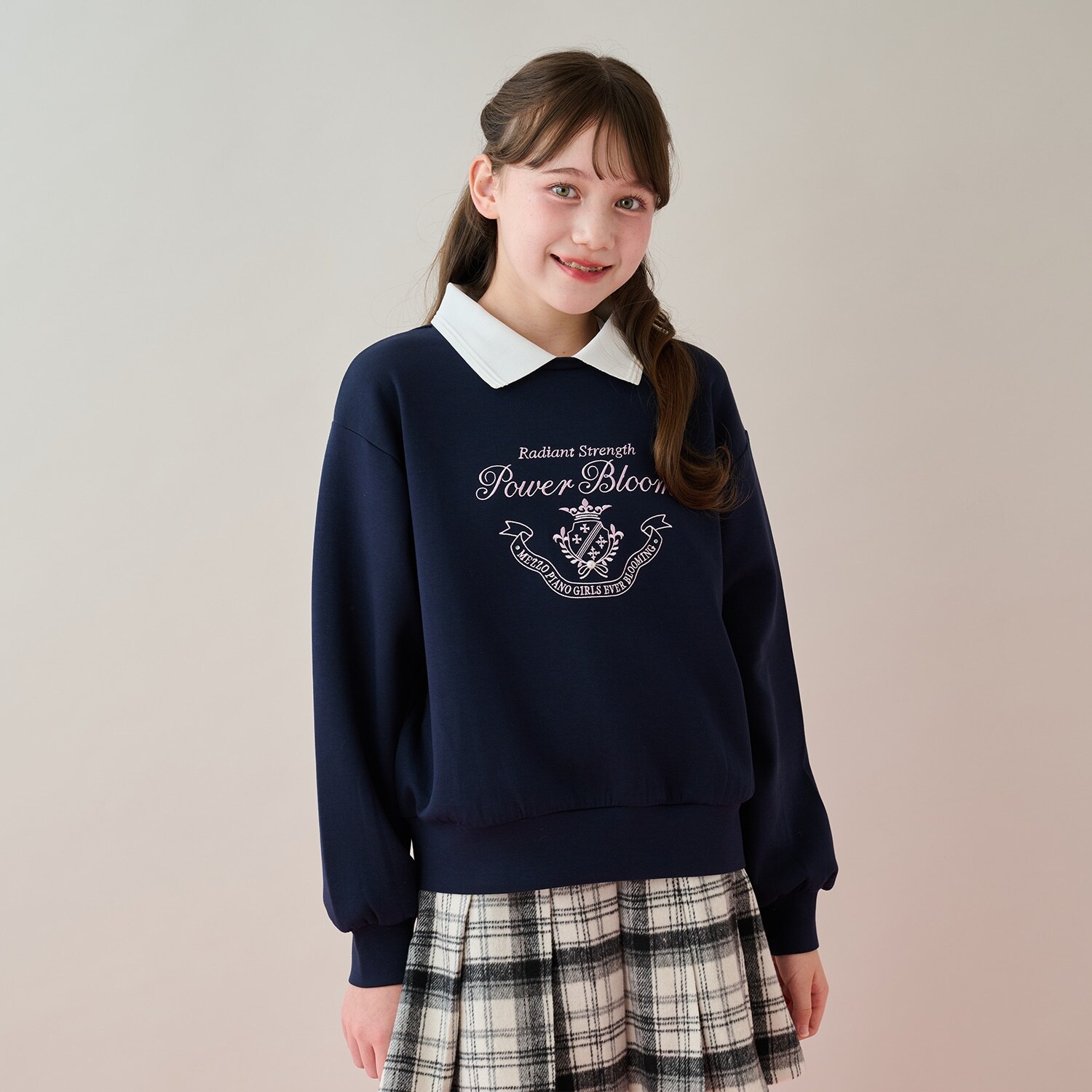 衿つきユニホームトレーナー