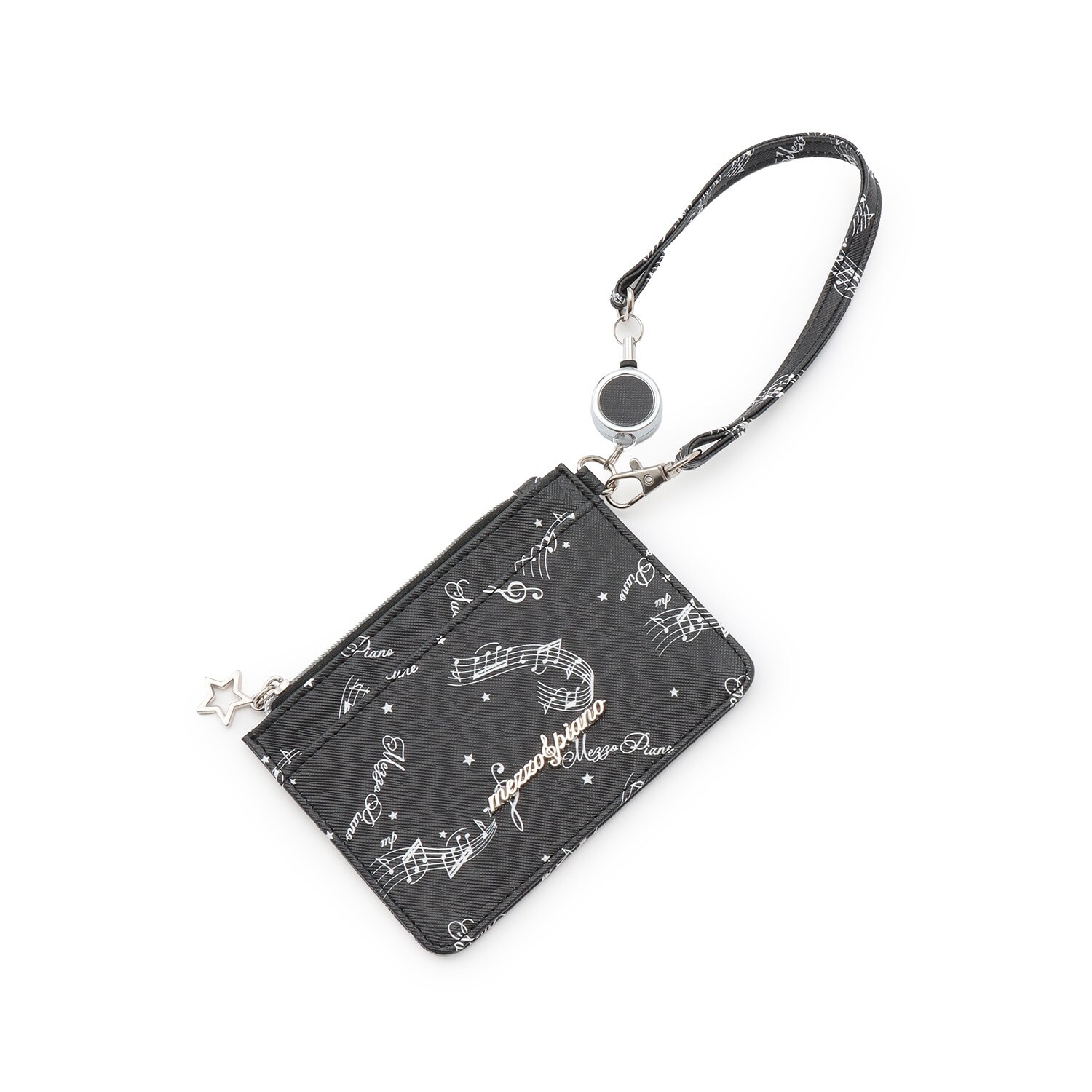 音符総柄パスケース♪