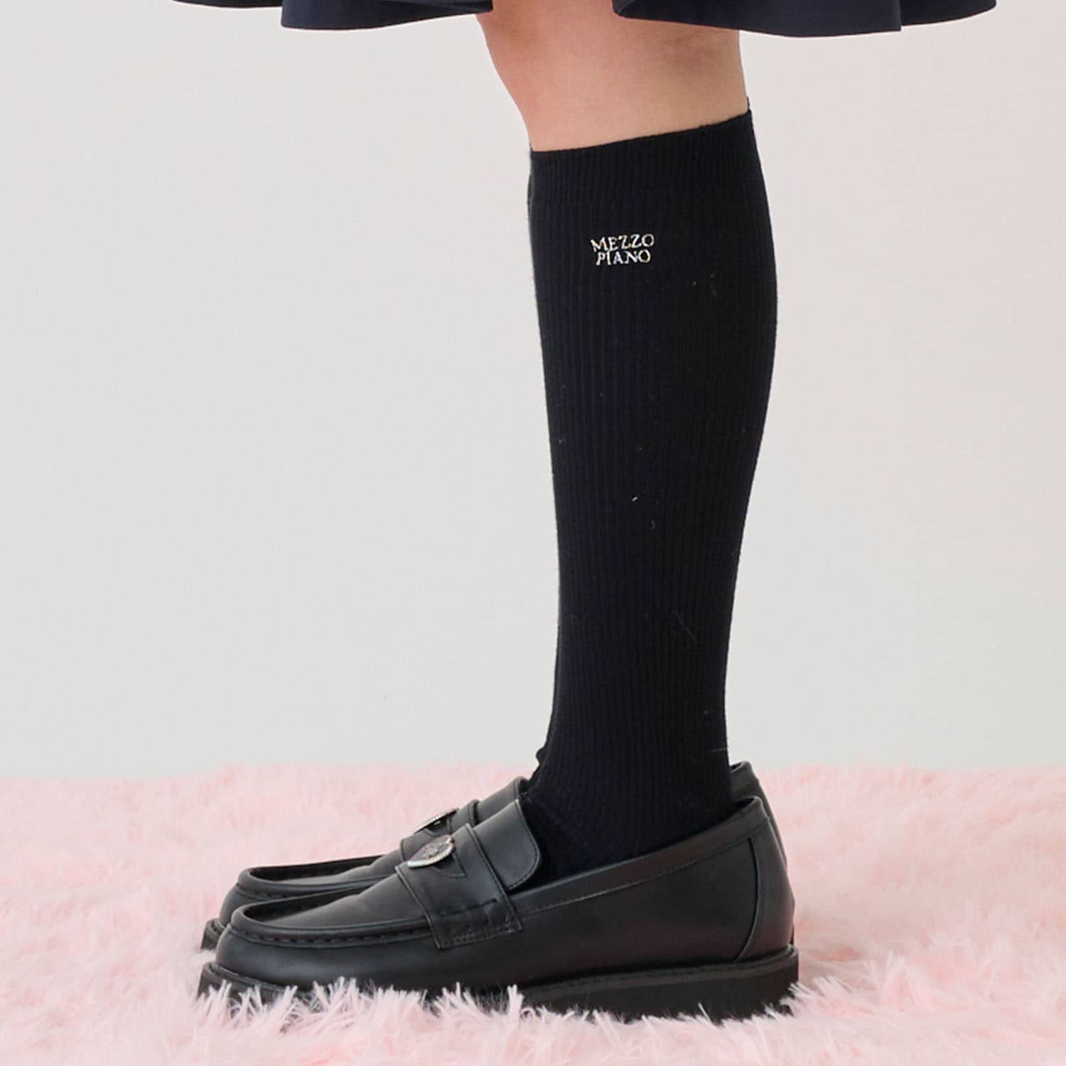 細リブハイソックス