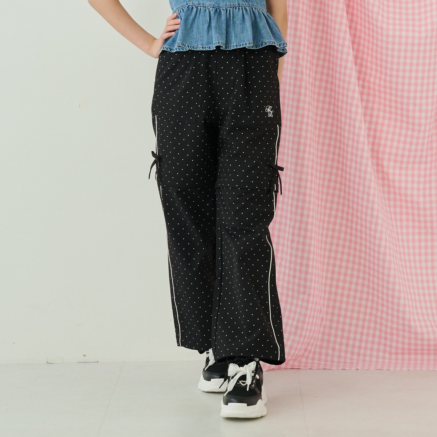 【吸水速乾】アソート柄２WAYパラシュートパンツ