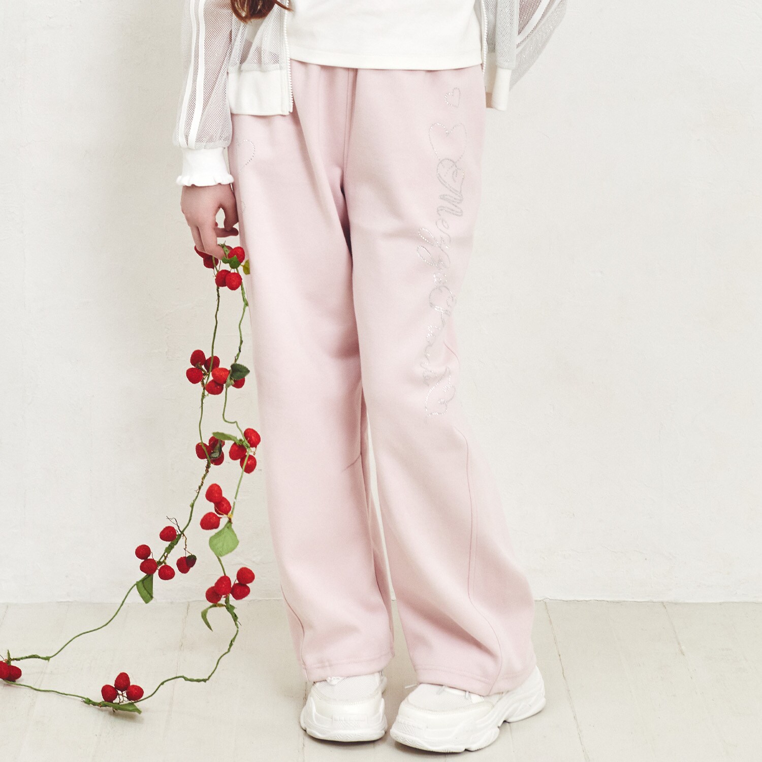 【抗菌防臭】きらきらスウェットパンツ