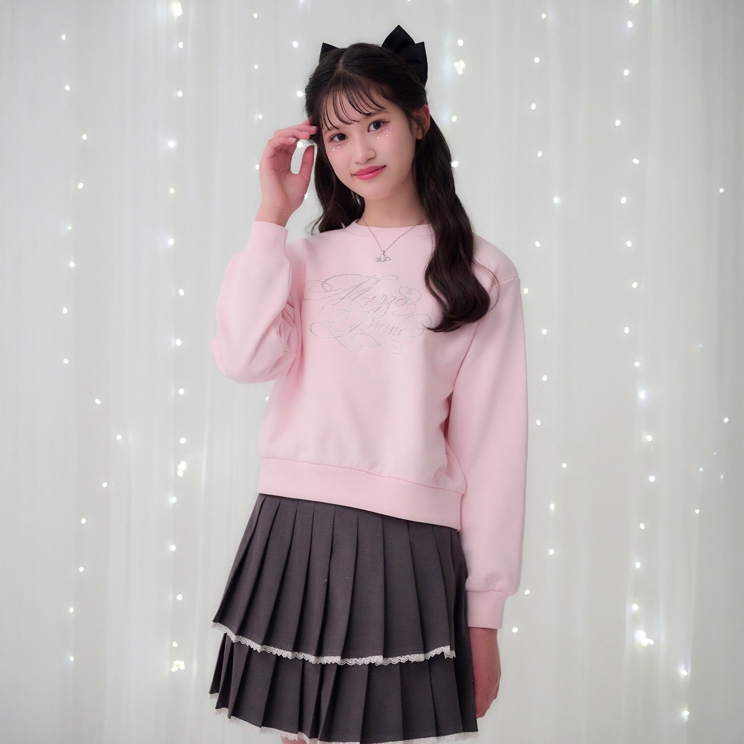 25th anniversary キラキラロゴトレーナー