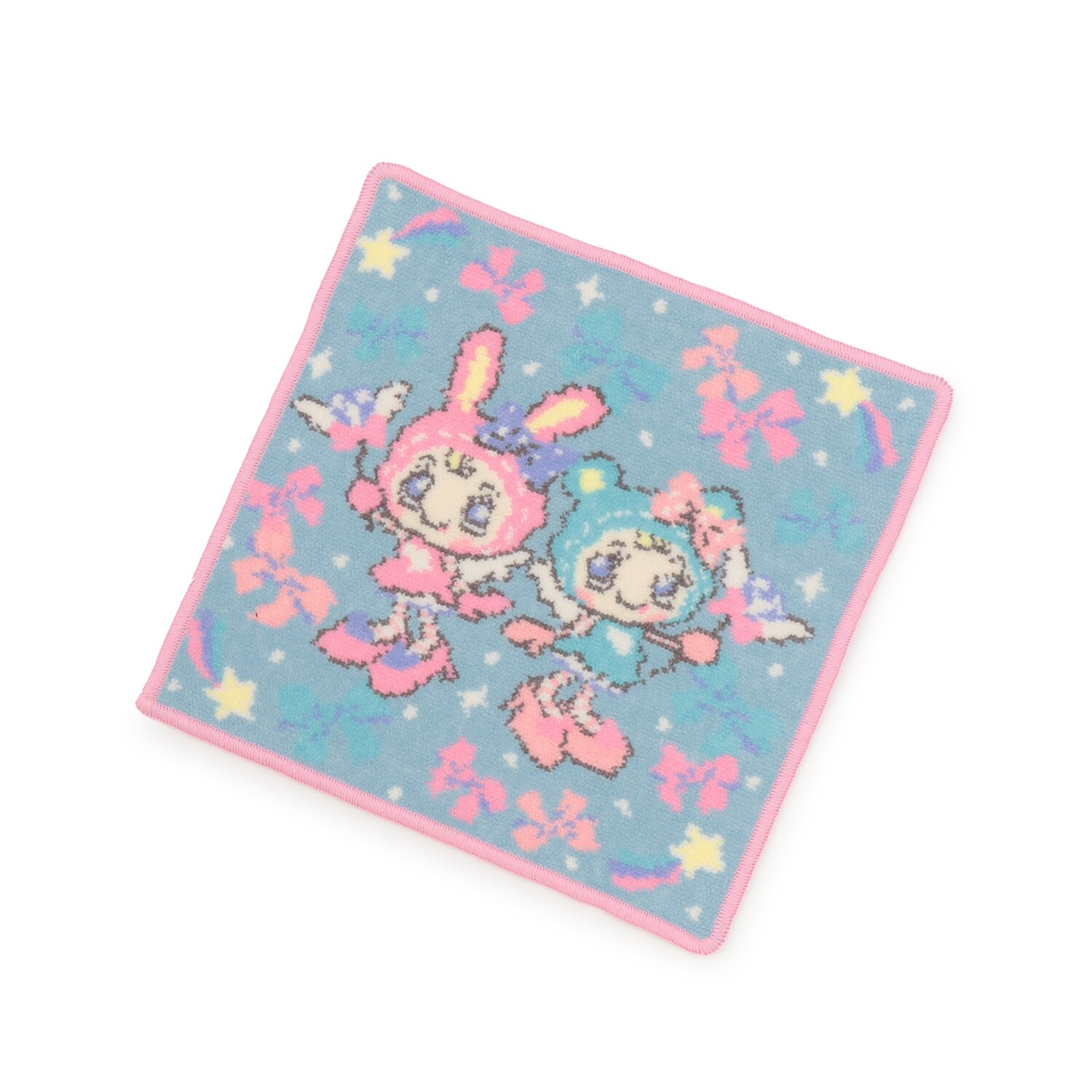 予約/シェニール織ハンカチ【ベリエちゃん】【ブルーベリエちゃん】