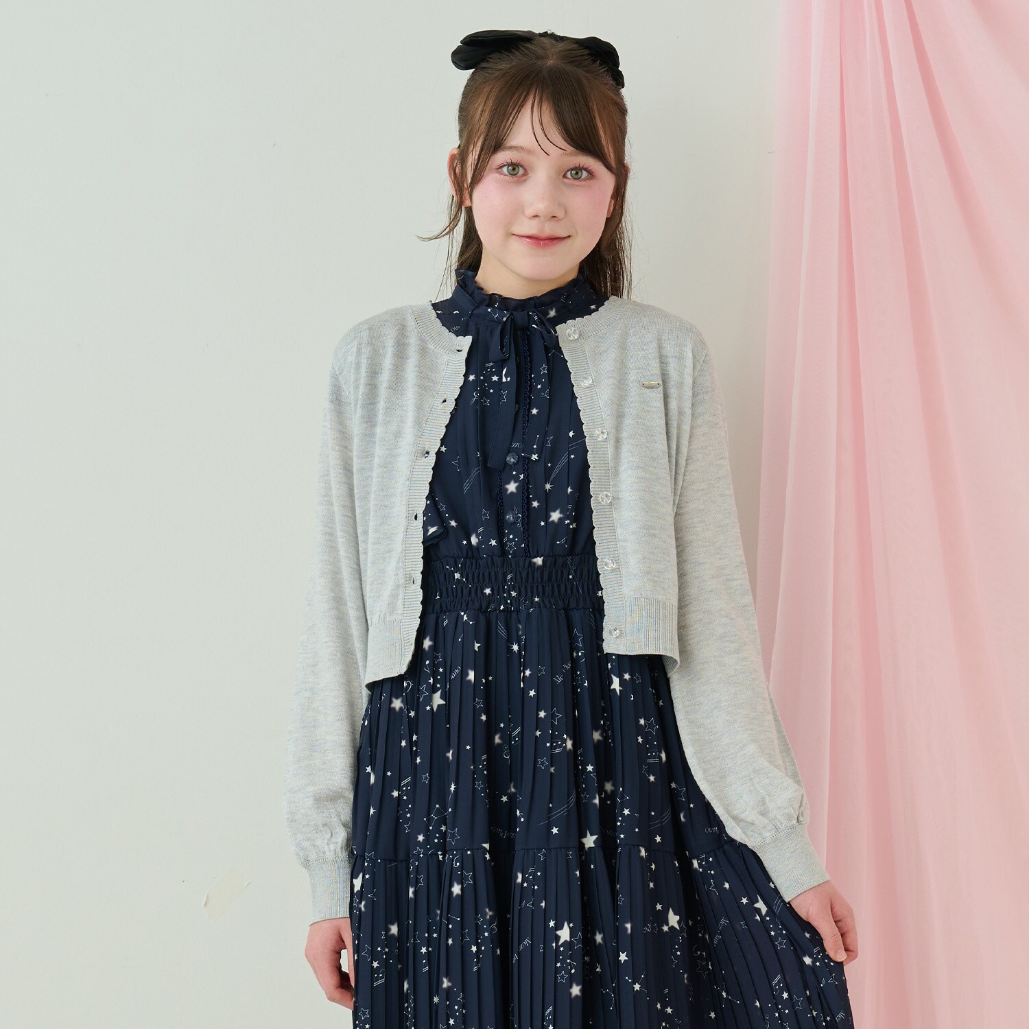 ラメニットカーディガン♪