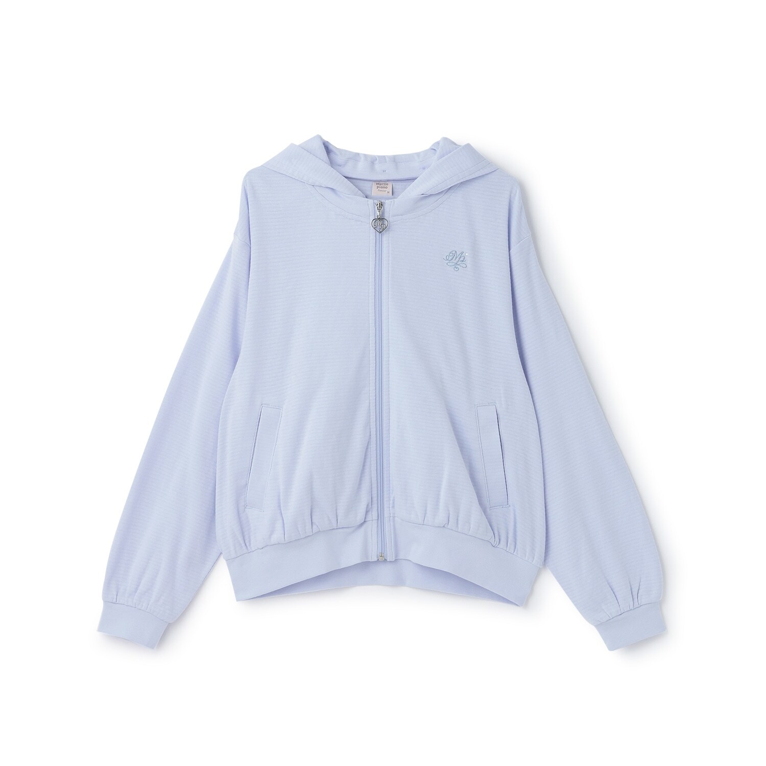 【UVカット】【接触冷感】シャドーボーダーパーカ