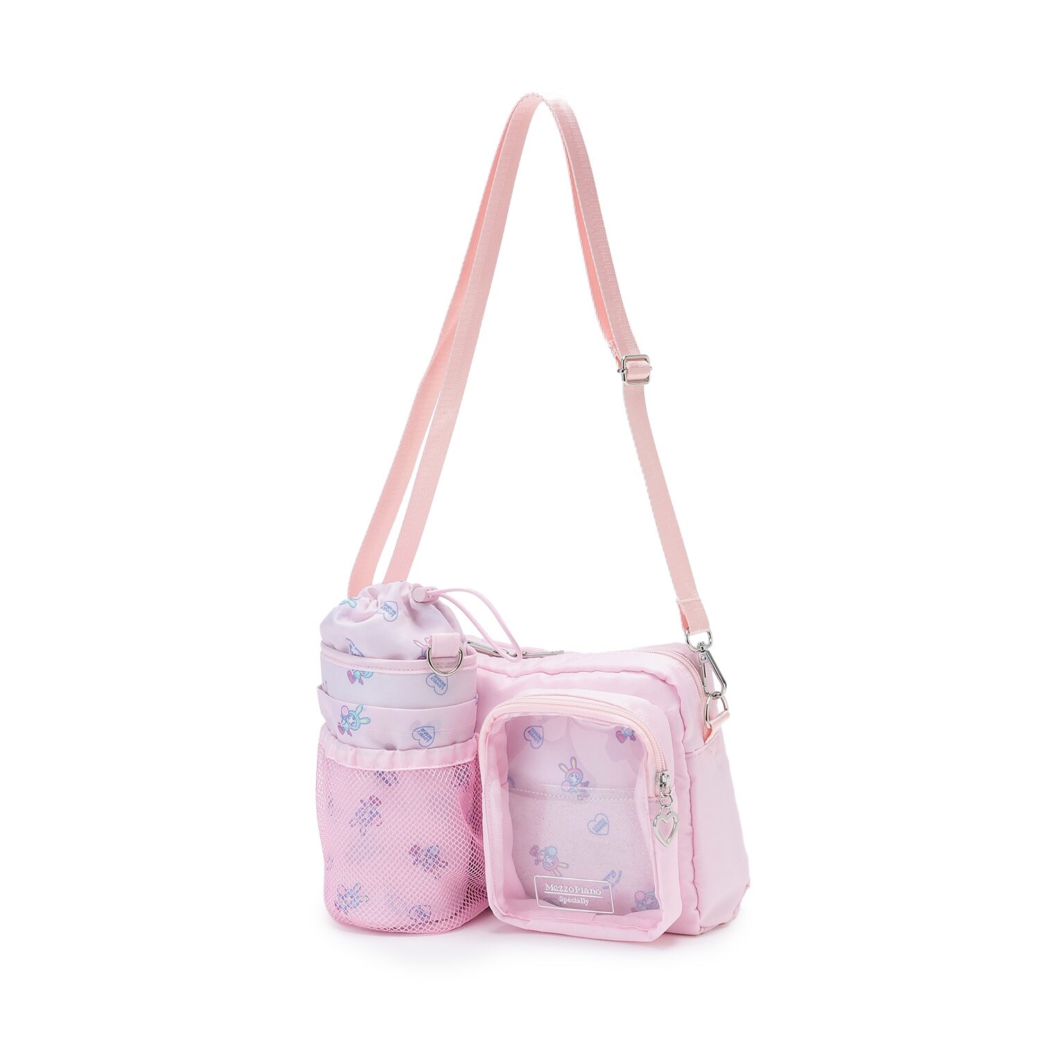 ベリエちゃん柄ボトルホルダーつきショルダーバッグ