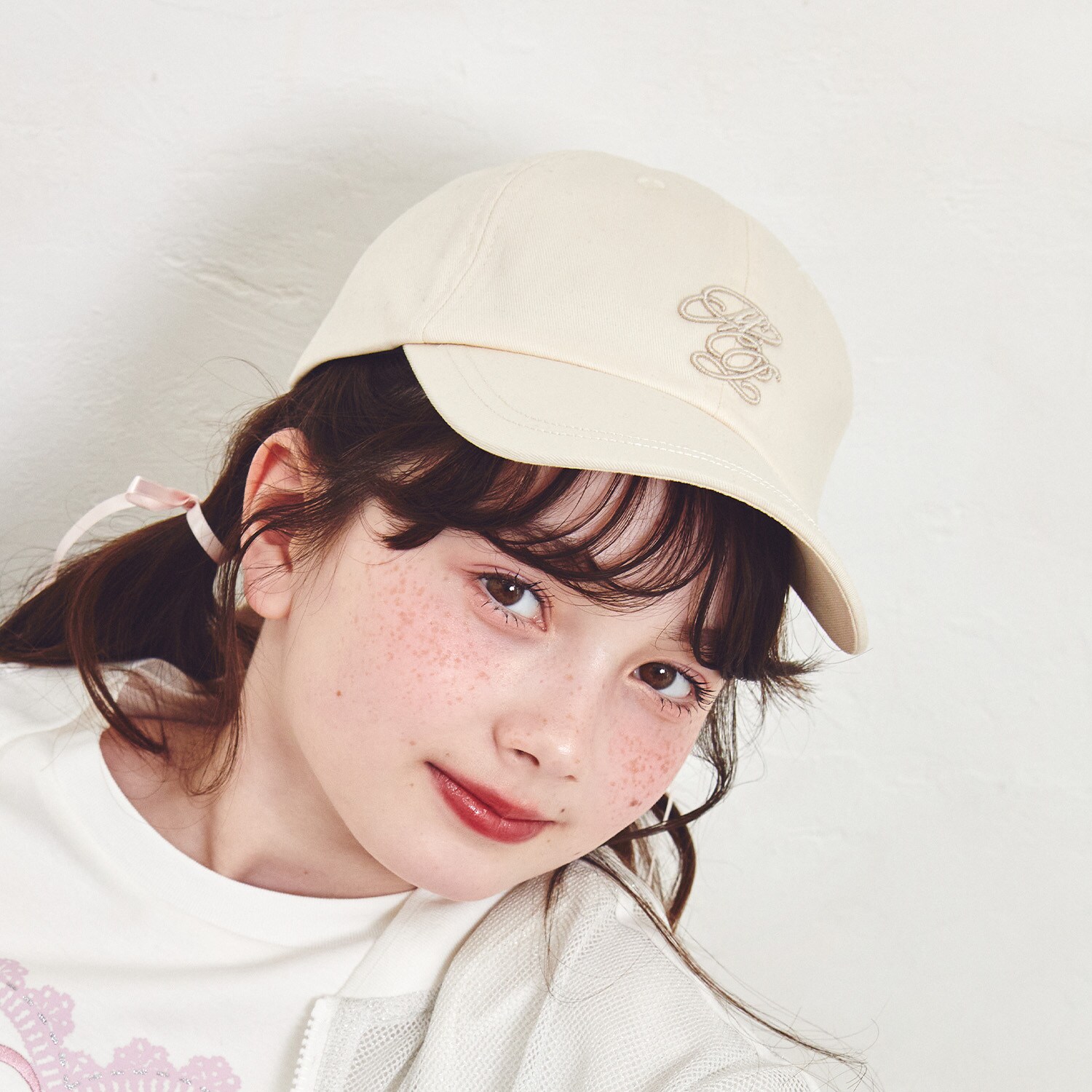 【UVカット・遮熱・冷感】後ろリボンキャップ