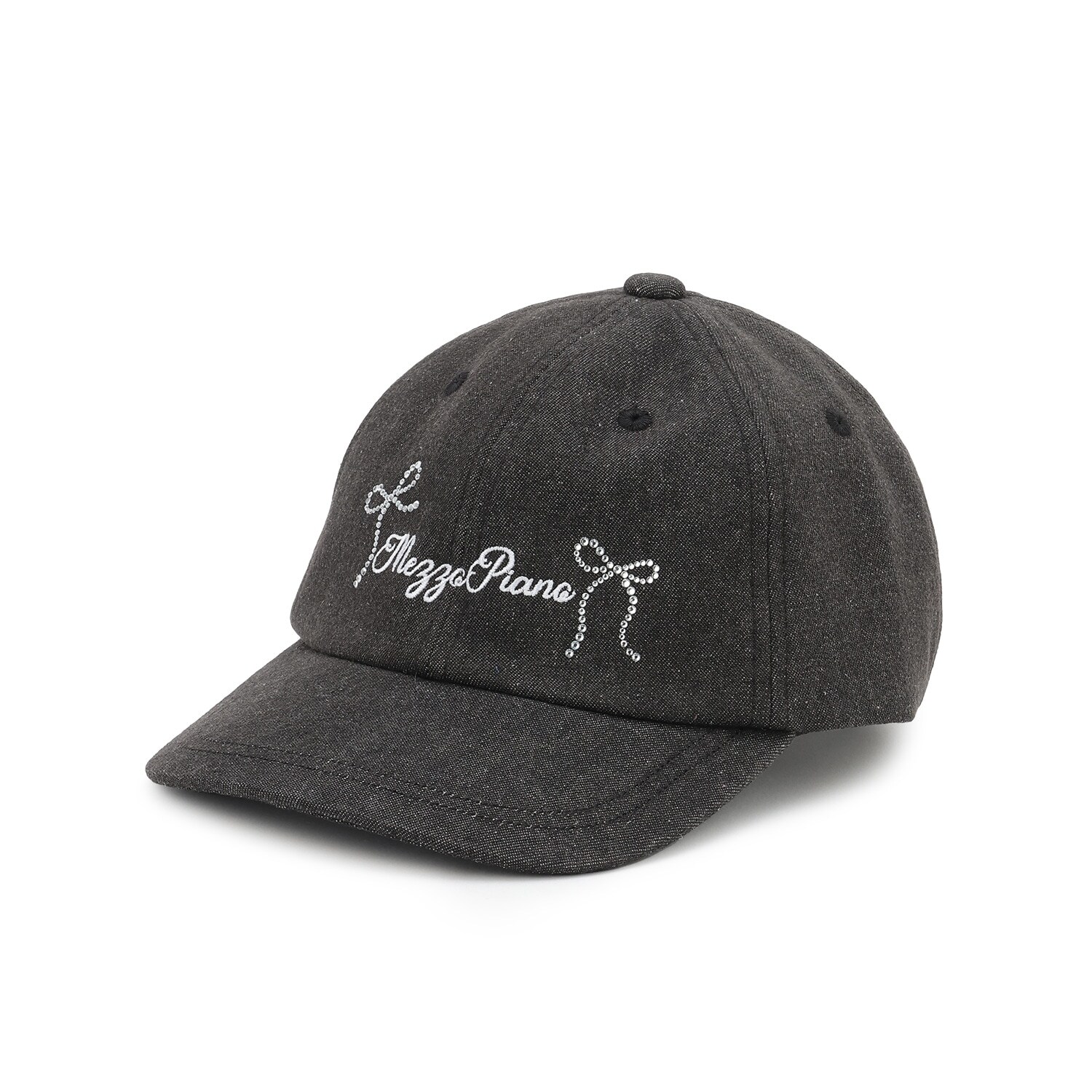 【UVカット・遮熱・冷感】きらきらリボンキャップ