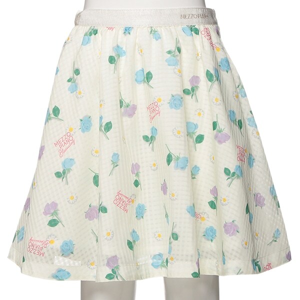 花総柄スカート