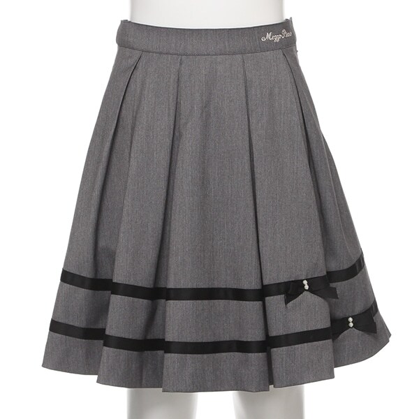 裾リボンテープスカート