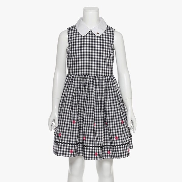 インファント・トドラー  スペードブロッサムギンガムドレス