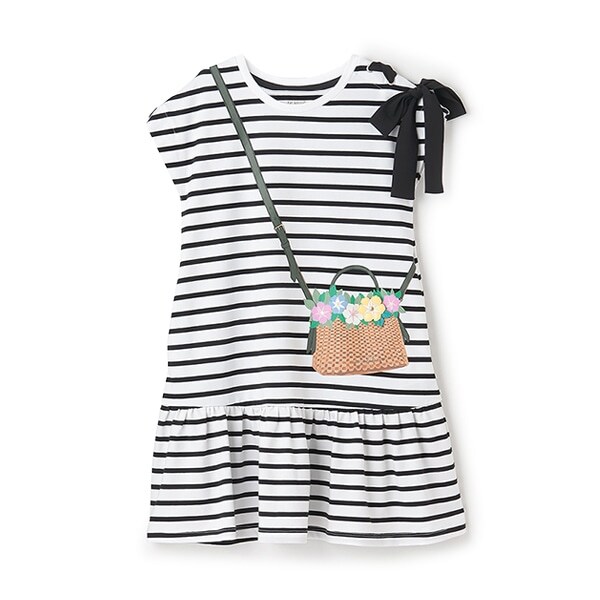 【人気商品再入荷】【直営店で取り扱い無し】トロンプルイユフローラルクロスボディワンピース