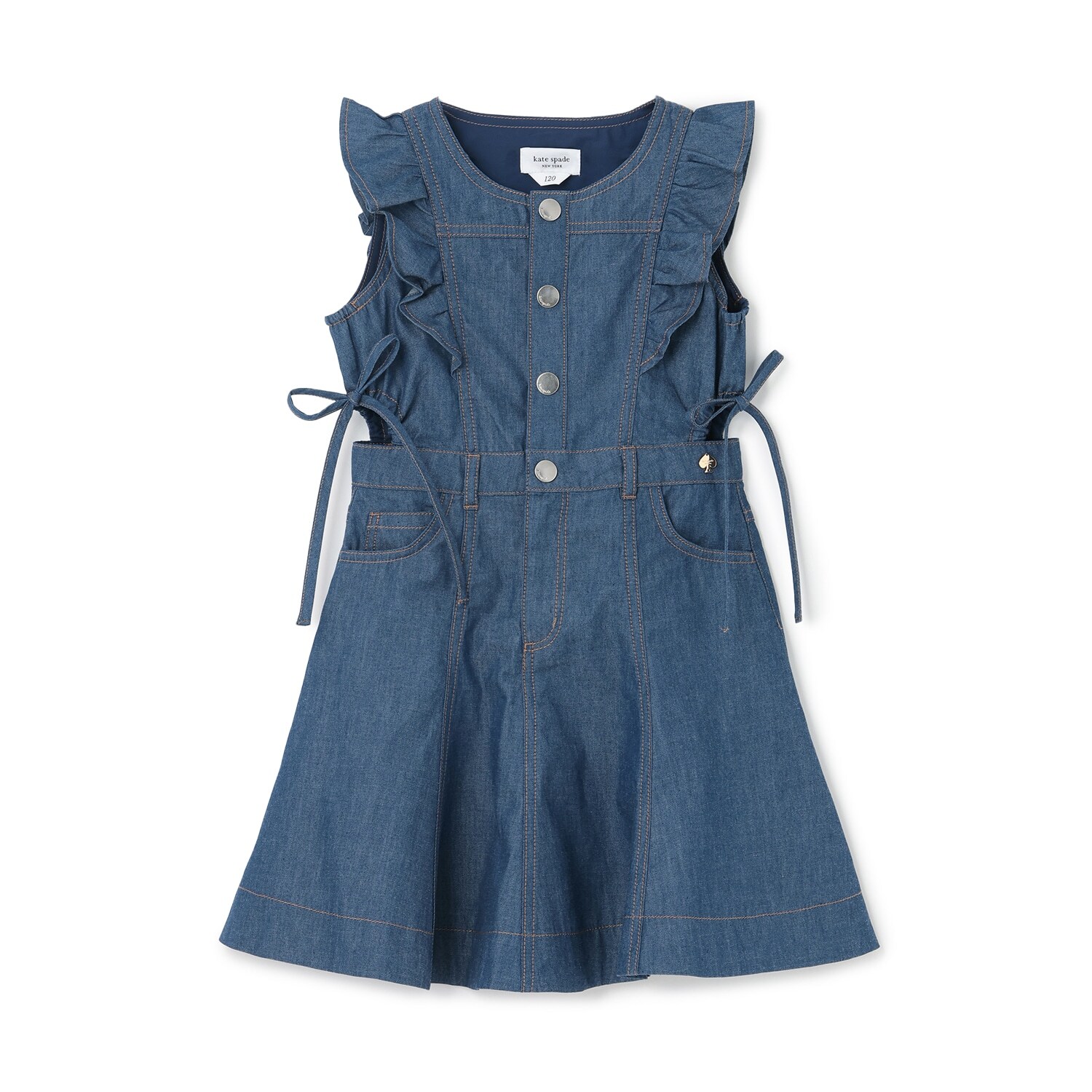 【人気商品再入荷】【直営店で取り扱い無し】トドラー サイドカットアウトワンピース