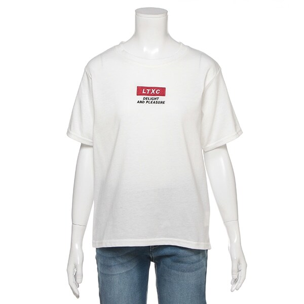 吸水速乾 ボックスロゴバックプリントTシャツ