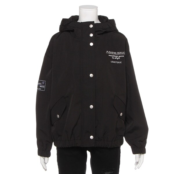 無地マウンテンパーカー