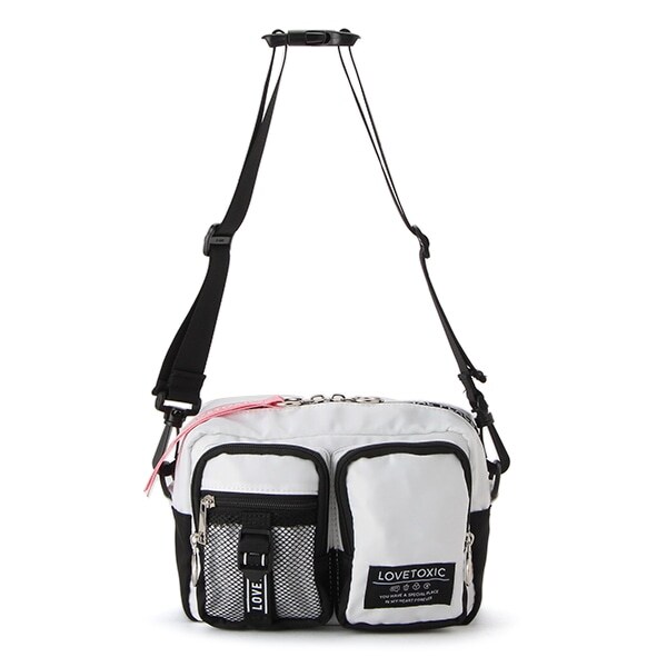 Wポケット2WAYショルダーバッグ