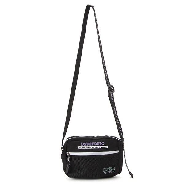 メッシュロゴショルダーバッグ