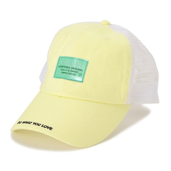 スクエアロゴメッシュキャップ