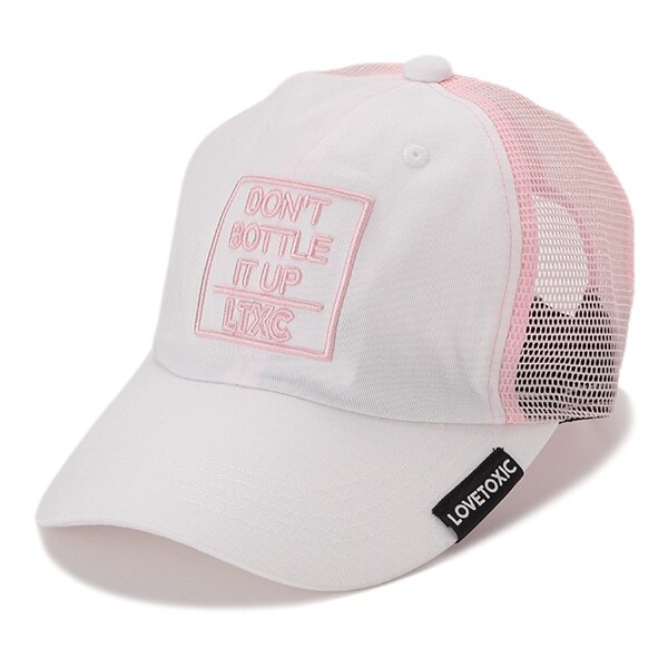 3D刺しゅうメッシュキャップ