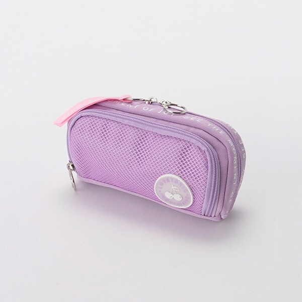 チェリーワッペンメッシュポーチ