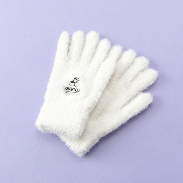 ふわふわ手袋