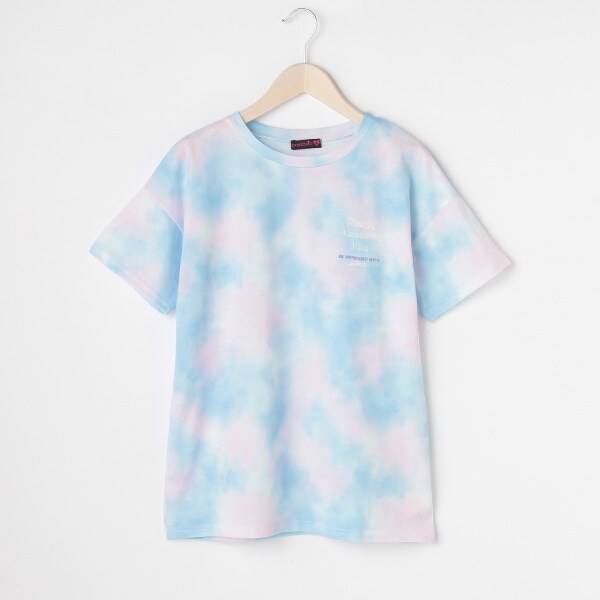 タイダイ柄ロゴTシャツ