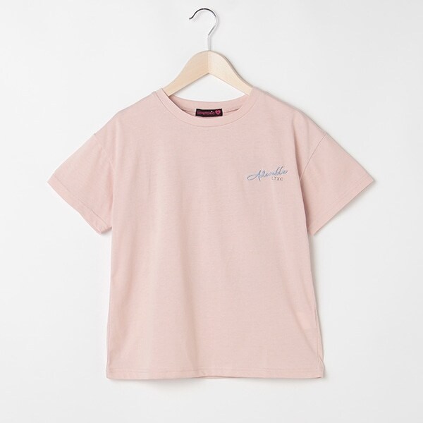 バックイラスト半袖Tシャツ