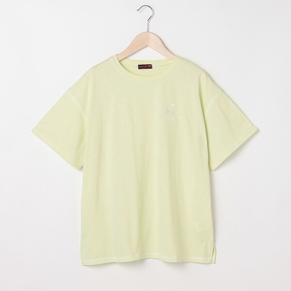 配色ステッチ半袖Tシャツ