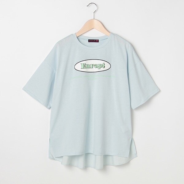 バック切替半袖Tシャツ