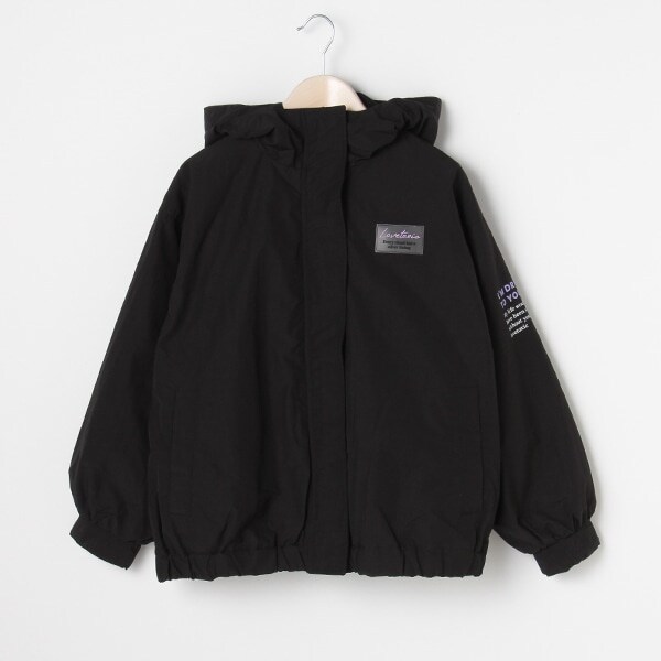 パーカーつきロゴ3WAYブルゾン