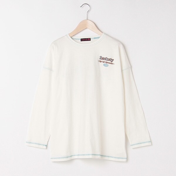 バッグプリントビッグTシャツ