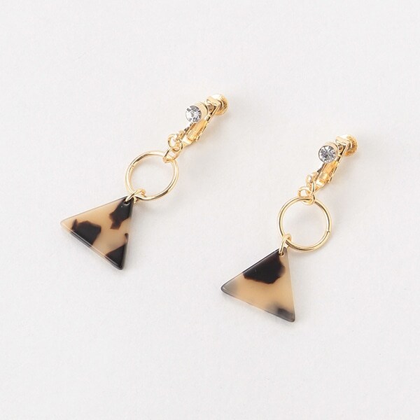 三角リングイヤリング