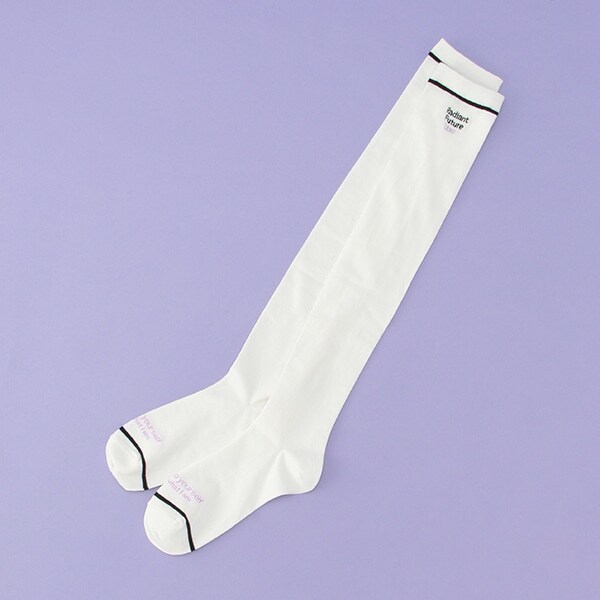 ラインロゴニーハイソックス