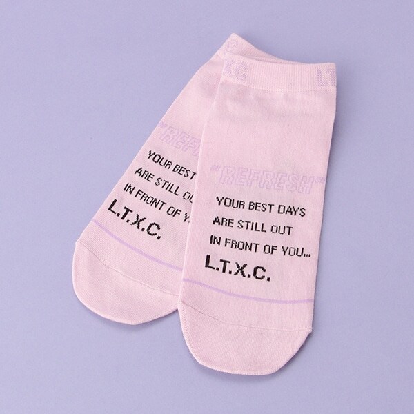 アイコンロゴスニーカーインソックス