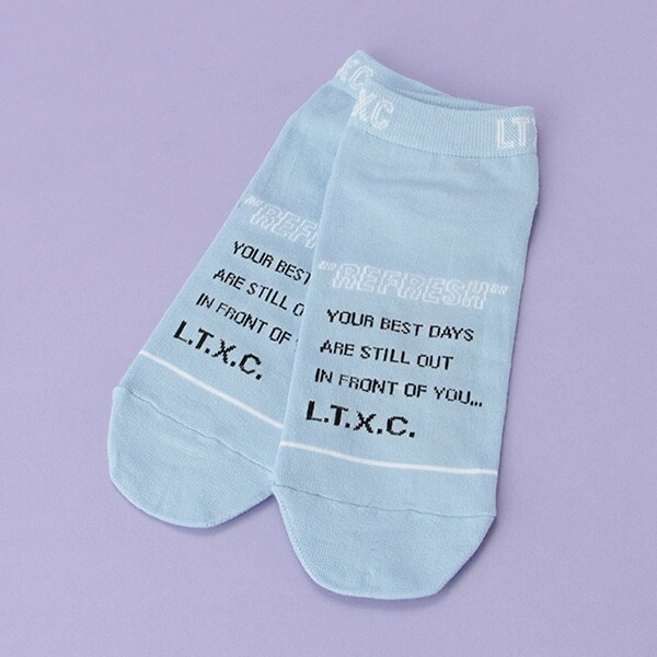 アイコンロゴスニーカーインソックス