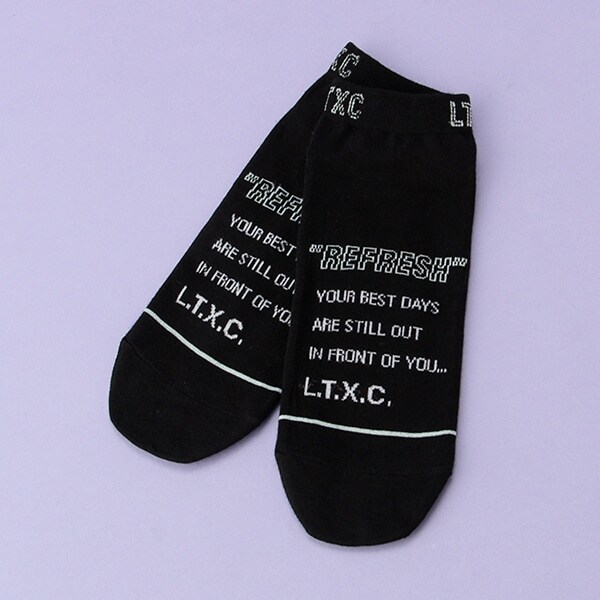 アイコンロゴスニーカーインソックス